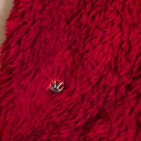 NWT Lululemon Oh So Sherpa Full Zip Jacket Dark Red Size 8 - Picture 4 of 14